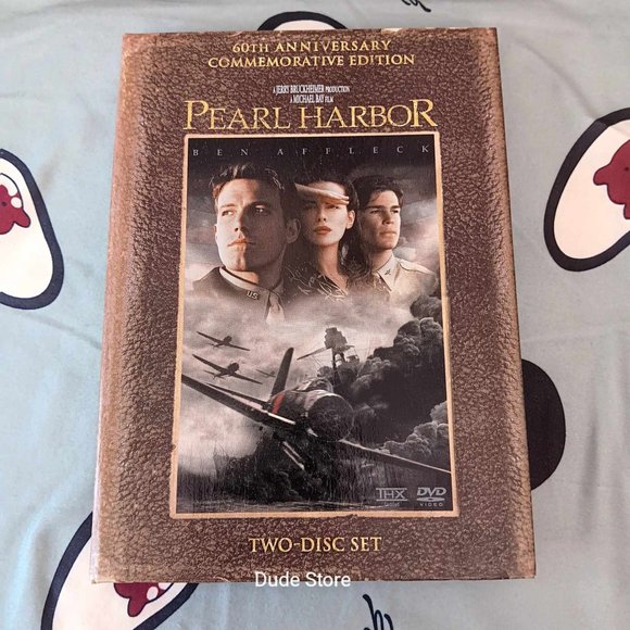 PEARL HARBOR - 60TH ANNIVERSARY 2 DVD SET - 2001 MOVIE - COMMEMORATIVE EDITION - Picture 1 of 4